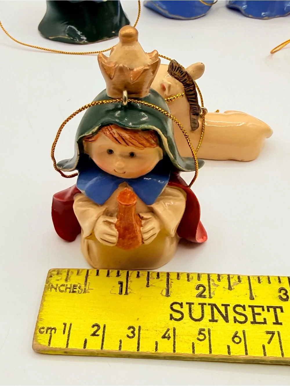 Nativity Children’s Holiday Living 10 Pc Ornament Set #111773 Boxed Christmas